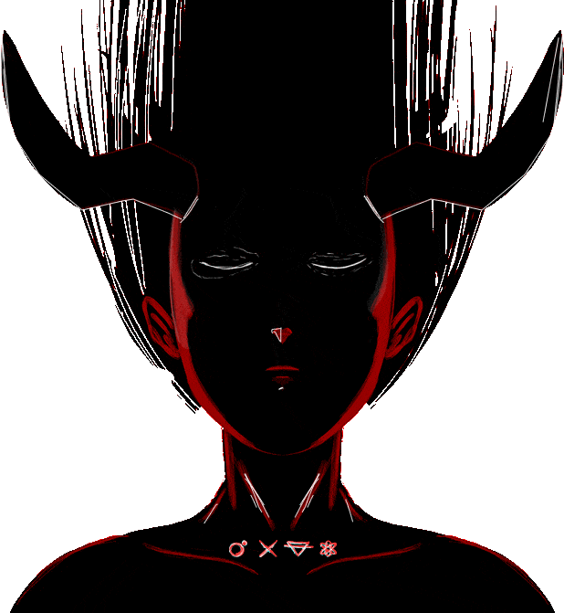 Spirit4, hand-drawn portrait